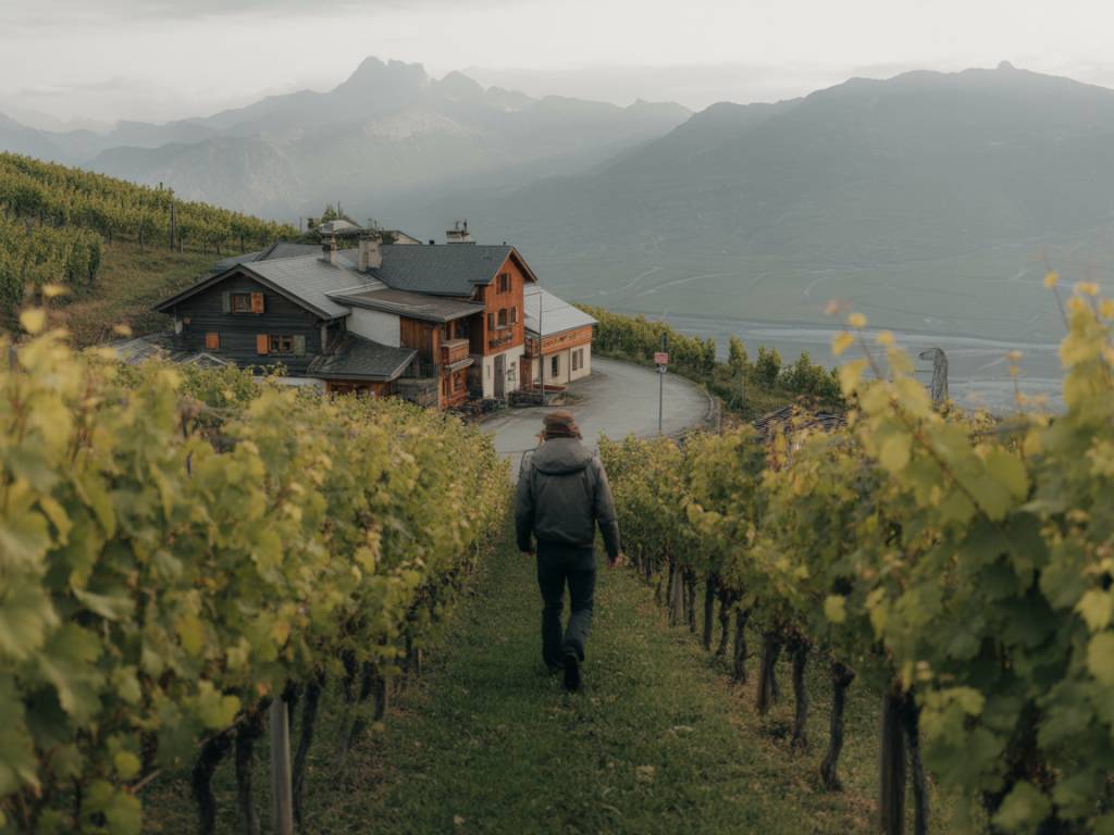 Sur les traces du dahu vigneron : voyage entre petites stations de ski et vignobles de montagne